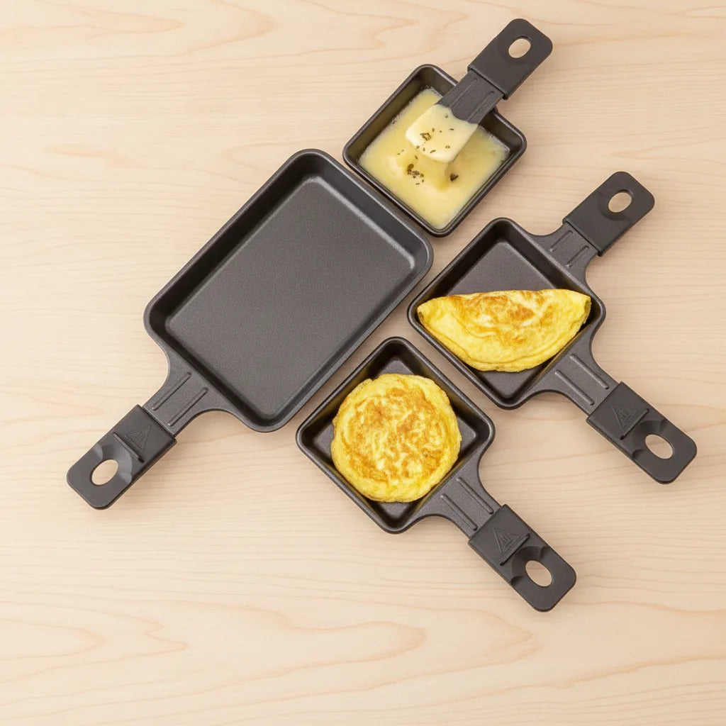 Poêle à Raclette Polyvalente Antiadhésive