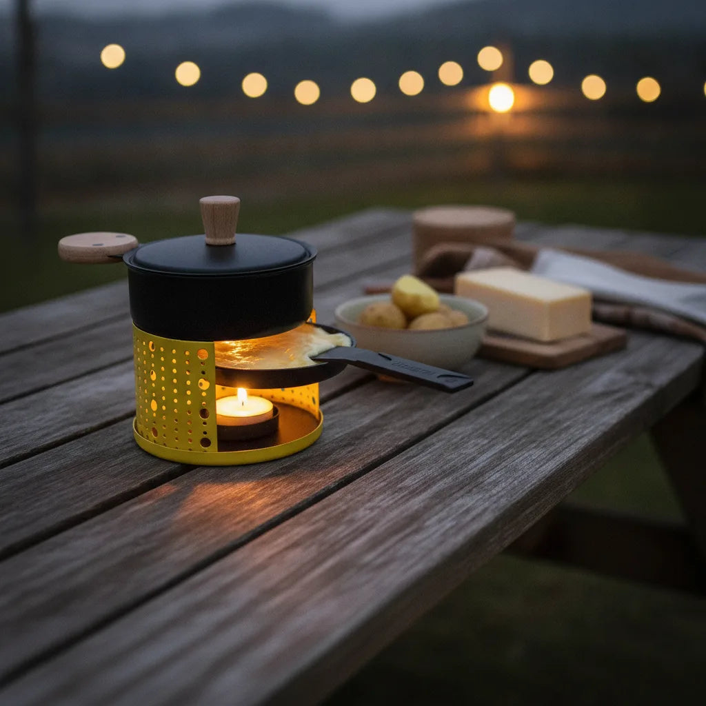 Chaudière à Fromage Cylindrique Coupe-Vent