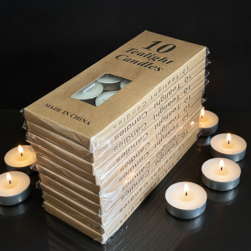 Bougies Rondes Aluminium : Ambiance & Chaleur