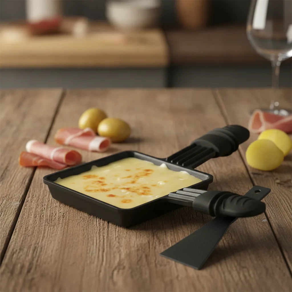 Poêle à Raclette Polyvalente Antiadhésive